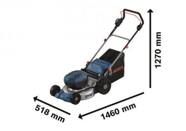 Bosch Akku Rasenmäher GRA 18V2-46 