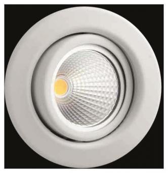 Rutec Edelstahl weiss rund       R55181 