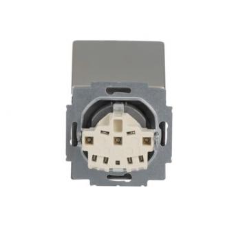 BJ pur edelstahl Schuko Kombi  20EUK-866 