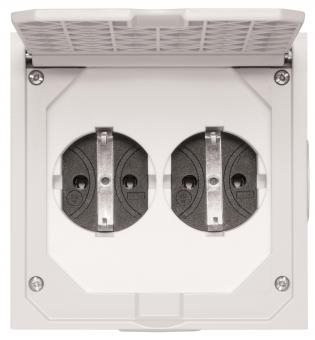 ABL Einbau Schuko 2fach          1632490 