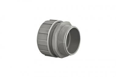 Hellermann PSR40-S-M40-PA66-GY gerade 