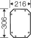 HENS ENYSTAR-Montageplatte      FP MP 20 