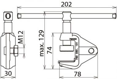 DEHN Erdungsklemme F2 m.          792030 