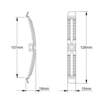Kleinhuis Kabelbügel D8,8-14,3mm 794/100 