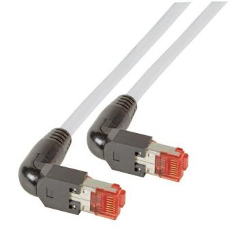 EFB Patchkabel 2xRJ45 90°      K4137GR.2 
