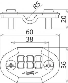 Dehn 484000 NS 7.10 NS 7.10 FL30 7SEG AL 
