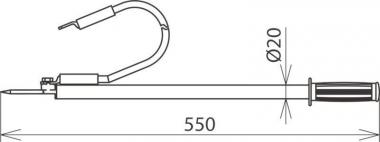 Dehn 758022 EVTES465KS10 EV TES 465 KS10 