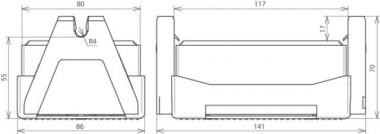 DEHN Dachleitungshalter Typ FB2   253060 