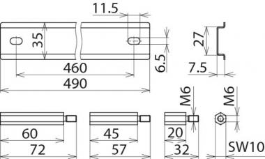 DEHN Montageset für               929199 