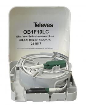 Televes Optische Box 1 Ausgang  OB1F10LC 