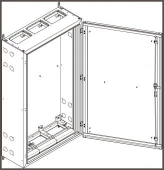ABN Wandgehäuse schutziso.IP55     NT39P 