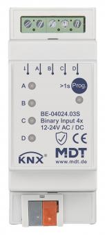 MDT BE-04024.03S KNX Binäreingang 4f 2TE 