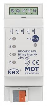 MDT BE-04230.03S KNX Binäreingang 4f 2TE 