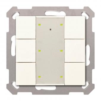 MDT RF-TA55A6.01 KNX RF+Funk Taster 6f 