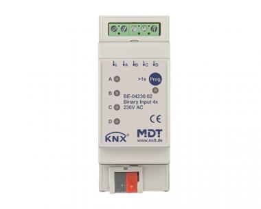 MDT Binäreingang 4-fach 2TE REG 