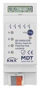 MDT BE-04000.03S KNX Binäreingang 4f 2TE 