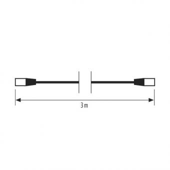 Esylux CABLE RJ45 3m RD       EC10431555 
