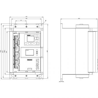 Siemens 3RW55 480V 47A     3RW5524-1HA14 