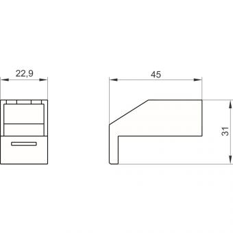 Siemens 3LD92812A Klemmenabdeckung 1p 