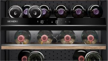 Siemens KU21WAHG0 sw EB-Weinlagerschrank 