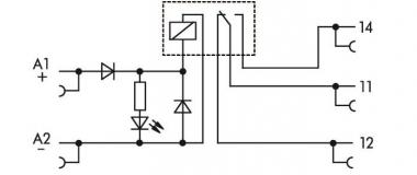 WAGO 857-304 Relaismodul, 