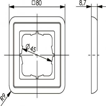 TG Rahmen 80x80             B00004A0021Y 