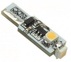 S&H LED T5 6,2x19,5mm W2x4,6d      31006 
