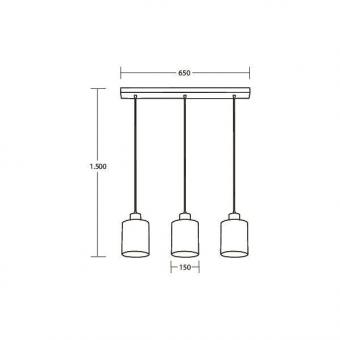 Brumberg Pendelleuchte mit      57425080 