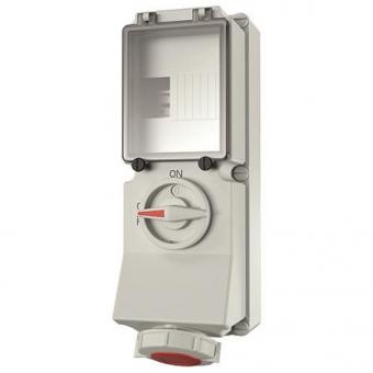 Mennekes 32A4P 3H400-440V Wanddose 5946A 