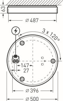 Trilux Olisq RWD3 DW 50-840 ET   8206840 