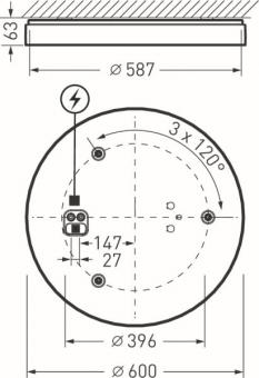 Trilux Olisq RWD4 DW 60-830 ETDD 8215051 