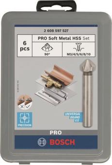 Bosch Kegelsenker-Set 6tlg 45 2608597527 