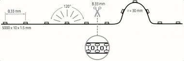 RUTEC VARDAFLEX Single Strip 24V   84855 