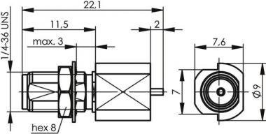 TEGA SMA-EDGE-mount          J01151A0451 