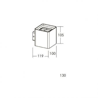 Brumberg LED-Wandanbauleuchte   65091103 
