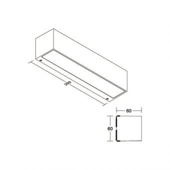 Brumberg LED-Wandanbauleuchte   65252103 