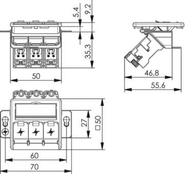 TEGA Modulaufnahme AMJ-S     J00020A0513 