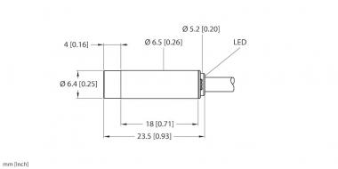 Turck Induktiver Sensor  NI3-EH6,5K-AP6X 