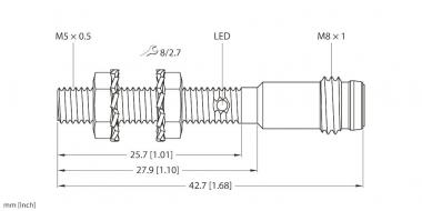 Turck Induktiver     BI1-EG05-AP6X-V1331 