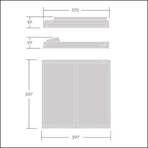 ZUM LED-Einbauleuchte           96628135 