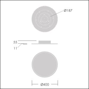 ZUM LED-Einbauleuchte           96627771 