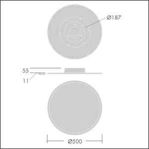 ZUM LED-Einbauleuchte           96627779 