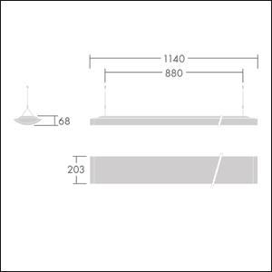 ZUM LED-Hängeleuchte            96629283 