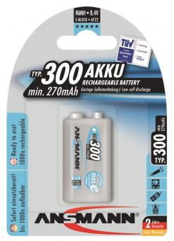 Ansmann Akku Ni-MH 9V    A9V300B 5035453 
