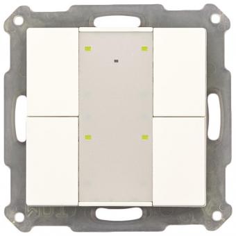 MDT RF-TA55A4.01 KNX RF+Funk Taster 4f 