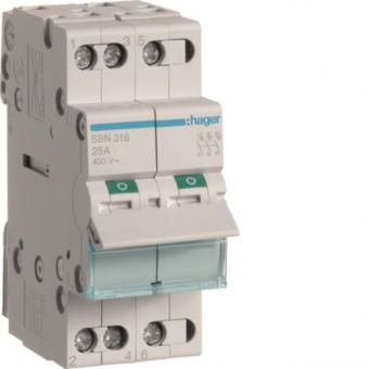 Hager Ausschalter 16A 3Schließer  SBN316 