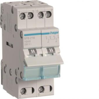 Hager Gruppenschalter 16A         SFB216 