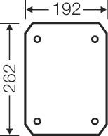 Hensel Montageplatte aus ISO    EB MP 35 