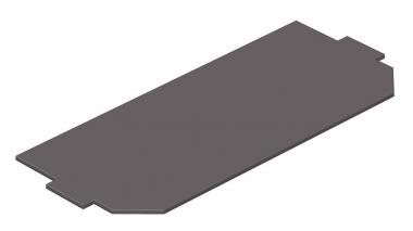 OBO LPA UT4 Leerplatzabdeckung 208x76mm 