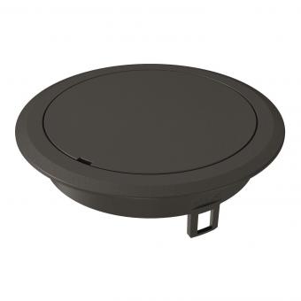 OBO GES R2B 9011 Blinddeckel Kunststoff 